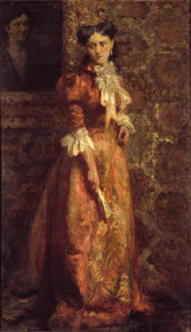 Leonardo Bazzaro, Ritratto di Teresa e Maria Ceriani, 1907, olio su tela