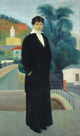 Umberto Lilloni, Ritratto di Sofia Gervasini, 1931, olio su tela