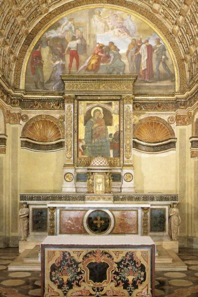 Altare maggiore Felice Pizzagalli;