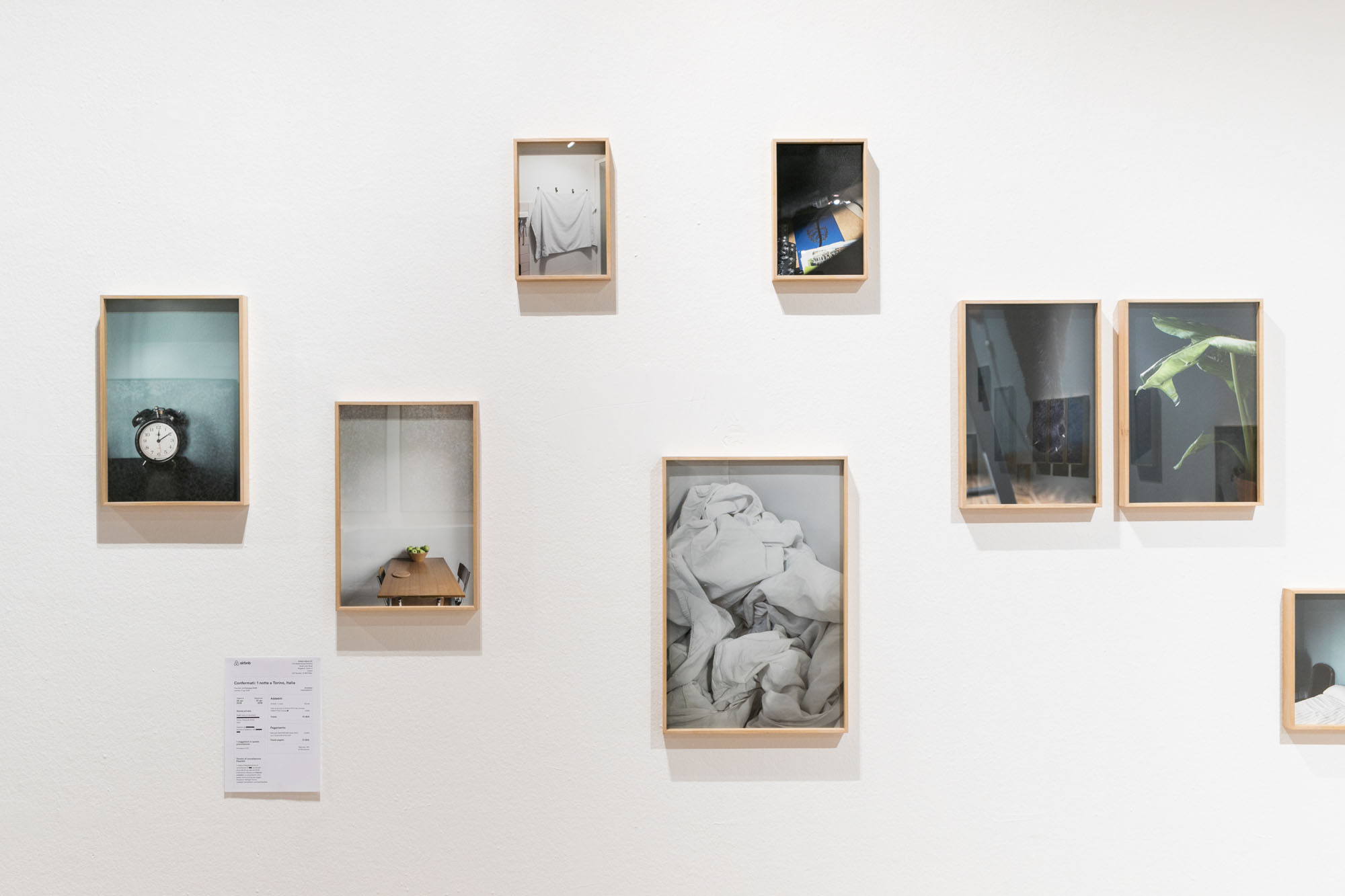 Il progetto “Check in'” di Francesca Cirilli esposto nella mostra “Abitanti. Sette sguardi sull'Italia di oggi”, Triennale di Milano, 2018