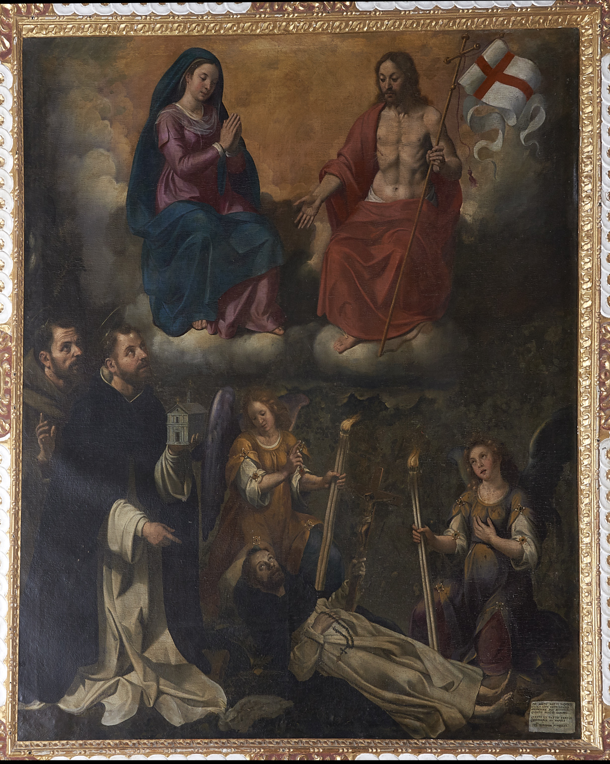 fig. 23 Ippolito Borghese, Morte del beato Domenico da Pisa. Regoledo di Cosio, nell’oratorio del beato Domenico da Pisa