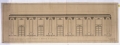 Teatro alla Scala: "nuovo accesso e ridotto di platea, la parete verso l'ingresso", disegno progettuale approvato della Soprintendenza ai Monumenti