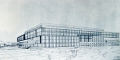 Progetto per il Palazzo dei Ricevimenti e dei Congressi all'E.42, concorso nazionale, Roma