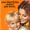 Pubblicit Diet Erba. Archivio storico Carlo Erba