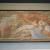 Brugherio, Villa Fiorita, Sala dei matrimoni, fasce decorate raffiguranti Cleopatra che si suicida con il morso della serpe e un