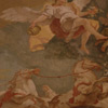 Cavenago Brianza, Villa Rasini, Salone di Apollo, particolare dell'affresco raffigurante Apollo