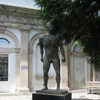 Besana in Brianza, Villa Prinetti Miotti Filippini, particolare di una delle statue presenti nel parco della villa (Fototeca ISAL, fotografia di L. Facchin)