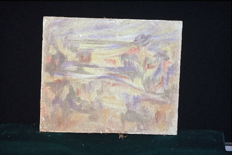 Paesaggio (dipinto murale) (seconda metà sec. XX)