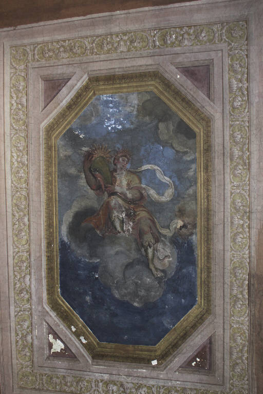 Motivi decorativi a girali vegetali (decorazione pittorica) - ambito lombardo (primo quarto sec. XIX)
