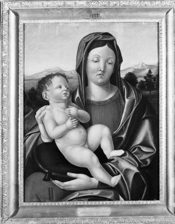 Madonna con Bambino (dipinto) - ambito veneziano (sec. XVI)