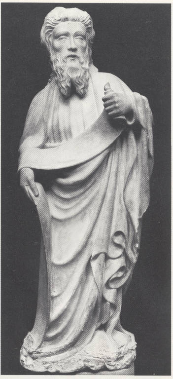 Profeta, profeti (scultura) - ambito renano (fine/inizio secc. XIV/ XV)
