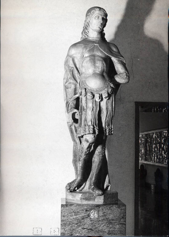 San Vittore (scultura) - ambito lombardo (fine sec. XV)