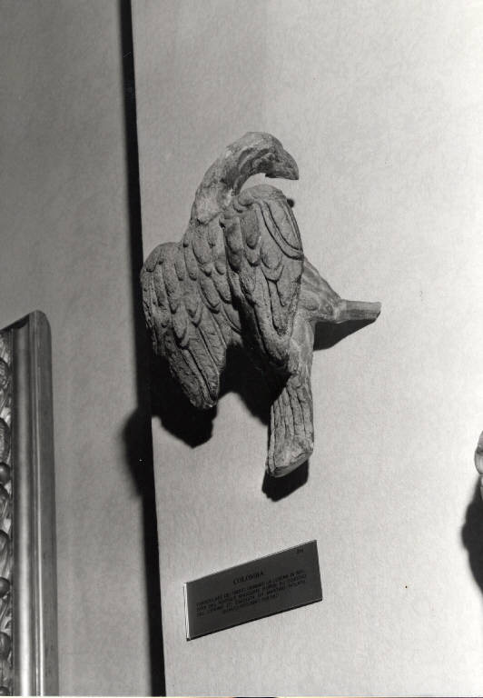 Colomba (scultura) di Vismara, Gaspare (maniera) - ambito lombardo (prima metà sec. XVII)