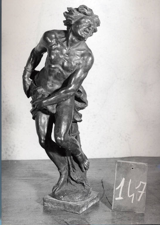 Santo martire (scultura) di Vismara, Giuseppe; Mellone, Carlo Francesco (attribuito; attribuito) (seconda metà||inizio||seconda metà||metà sec. XX||sec. XVIII||sec. XVII||sec. XVIII)