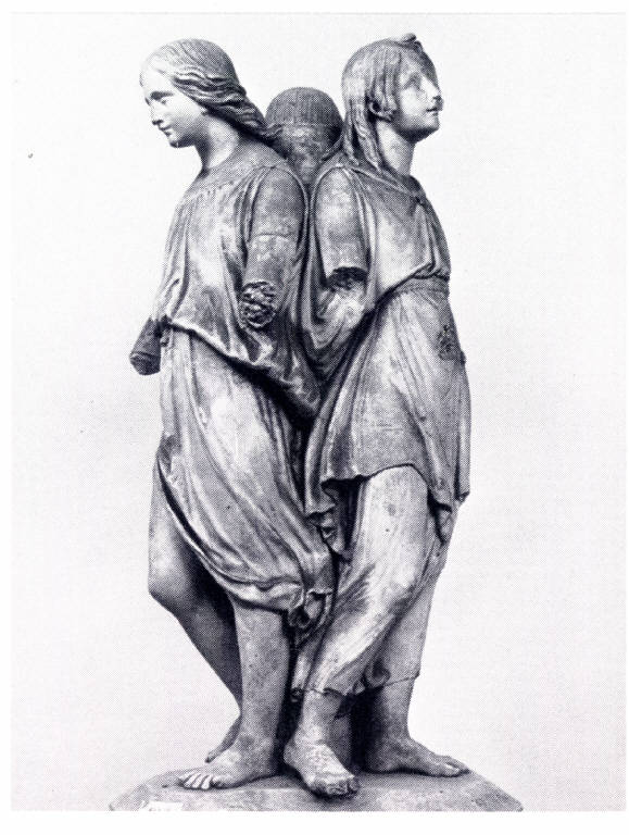 Tre angeli portatorce, angeli (scultura) di Ferrario, Carlo (attribuito) (primo quarto sec. XIX)