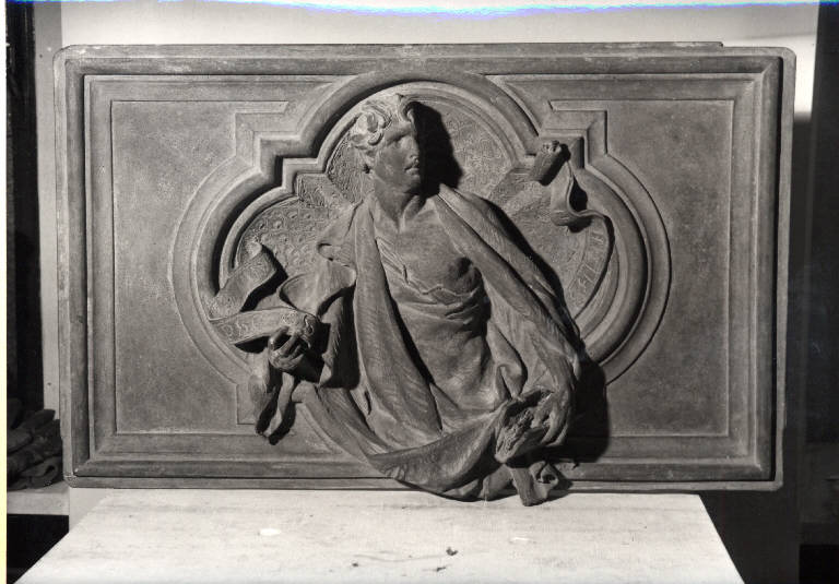 Profeta (scultura) di Pogliaghi, Lodovico (fine/inizio secc. XIX/ XX)