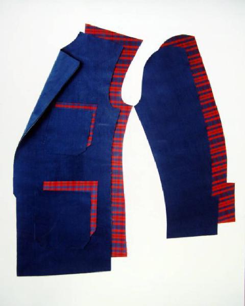 Still-life - Sparato e manica di giacca - Tessuti tagliati
