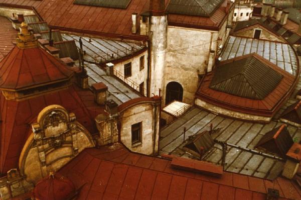 Praga - scorcio urbano - tetti