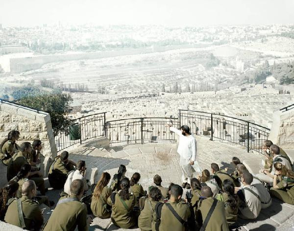 What We Want. Gerusalemme - Monte degli Ulivi - Cimitero ebraico - Ritrovo di militari israeliani - Veduta panoramica di Gerusalemme - Spianata delle Moschee