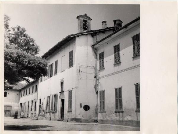 Casaletto Lodigiano - Cascina Villa Rossa - Casa padronale e oratorio (?)