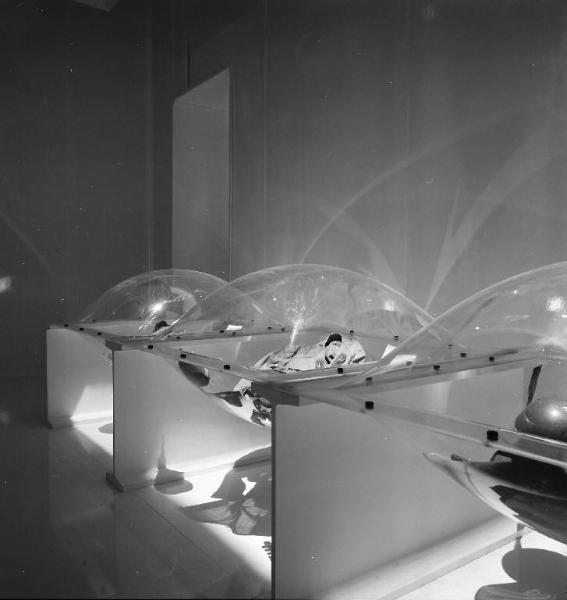 Como - Mostra del paracadutismo - Villa Olmo - 1968