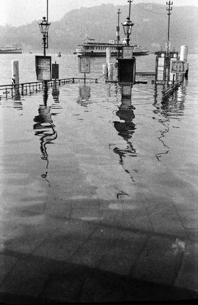Como - Esondazione del 1935 - Molo
