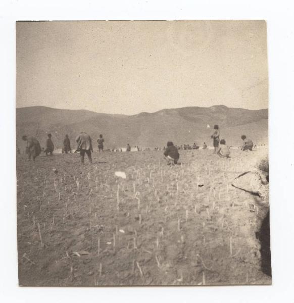 Guerra russo-giapponese - Russia - Manciuria - Esercito russo in sosta durante la ritirata dopo la battaglia di Mukden