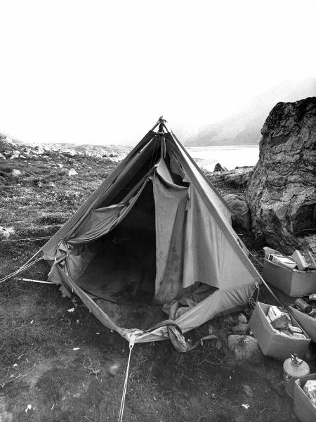 Groenlandia - Isole Menander - tenda - bagagli