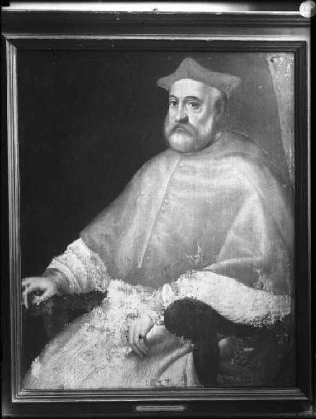 Dipinto - Ritratto del cardinale Ercole Gonzaga - Mantova - Museo di Palazzo Ducale