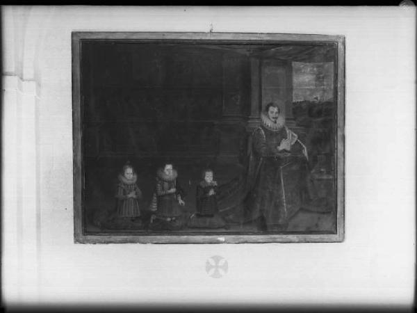 Dipinto - Francesco Gonzaga con i figli - Frans Pourbus - Castiglione delle Stiviere - Collegio delle Vergini di Gesù