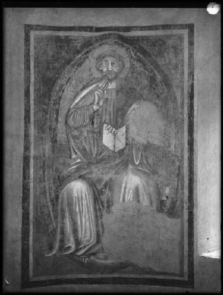 Affresco - Cristo Pantocratore - Pieve di Coriano - Chiesa di S. Maria Assunta