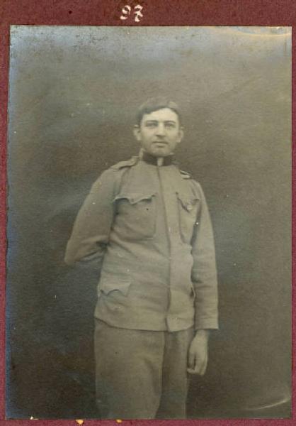 Prima Guerra Mondiale - Ritratto maschile - Militare - Soldato Venc. Hruska