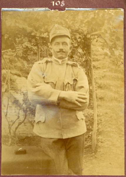 Prima Guerra Mondiale - Ritratto maschile - Militare - Soldato Giov. Kokot
