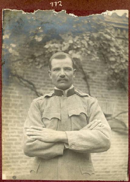 Prima Guerra Mondiale - Ritratto maschile - Militare - Soldato Giov. Konjecic