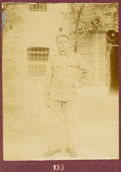 Prima Guerra Mondiale - Ritratto maschile - Militare - Soldato Giov. Lejsiw