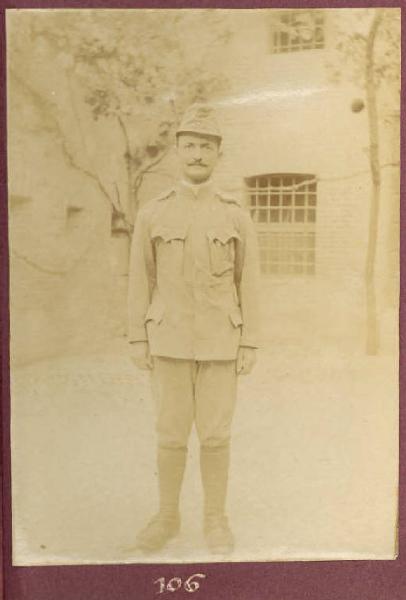 Prima Guerra Mondiale - Ritratto maschile - Militare - Soldato Mile Knezevic