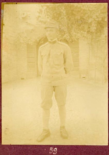Prima Guerra Mondiale - Ritratto maschile - Militare - Soldato Ottok. Chalupa