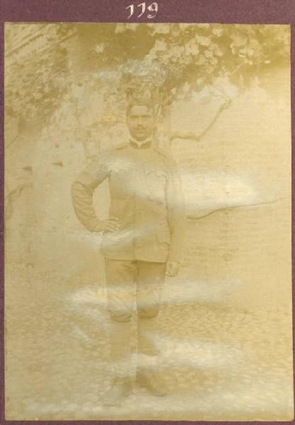 Prima Guerra Mondiale - Ritratto maschile - Militare - Soldato Giov. Krez
