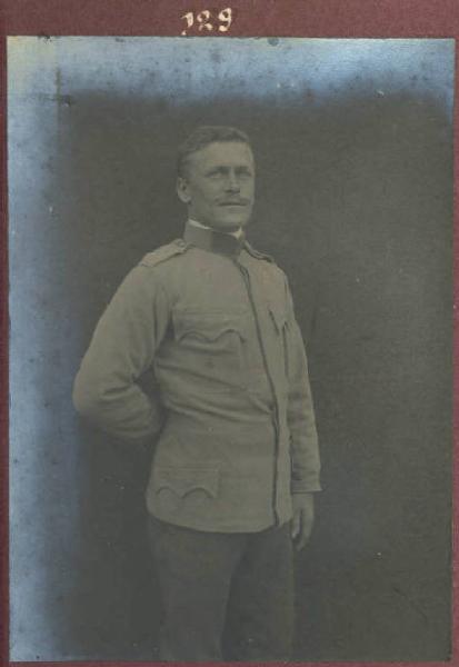 Prima Guerra Mondiale - Ritratto maschile - Militare - Soldato Aloiso Lachman