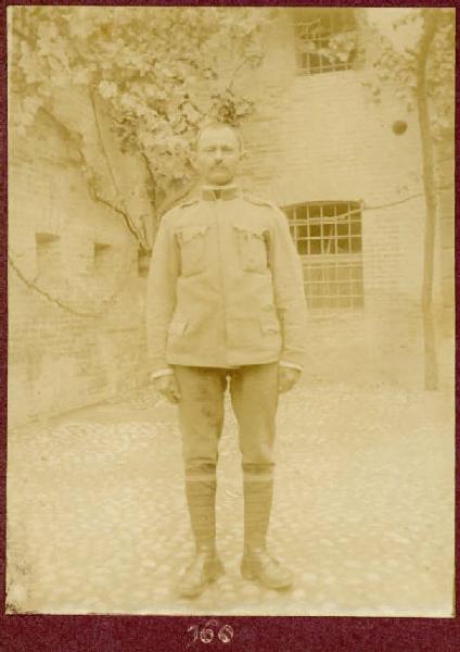 Prima Guerra Mondiale - Ritratto maschile - Militare - Soldato Giov. Minda