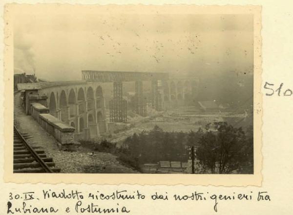 Lubiana - Viadotto ricostruito