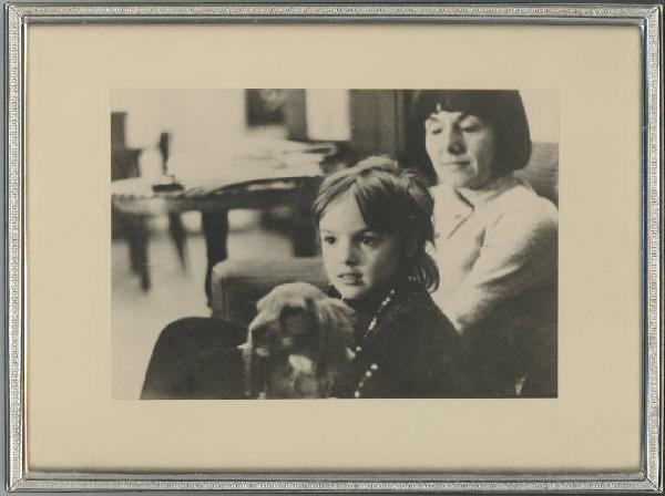 Ritratto di famiglia - Franca Bosio con la nipote Teresa Bellamio