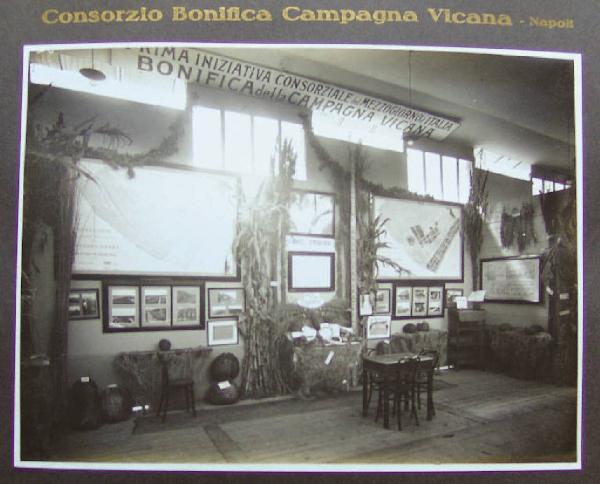 Napoli - Mostra nazionale delle bonifiche - Sezione dedicata al Consorzio di bonifica della campagna vicana di Napoli