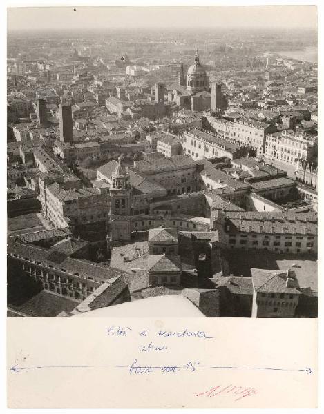 Mantova - Veduta aerea - Palazzo Ducale