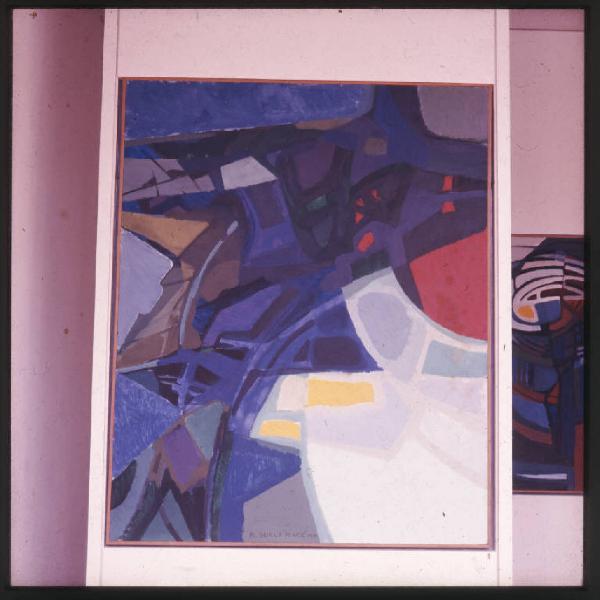 Dipinto - Composizione - Roberto Burle Marx - Venezia - Biennale 1970