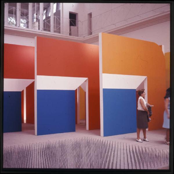 Dipinto - Oggetto spaziale colorato - George Karl Pfahler - Venezia - Biennale 1970