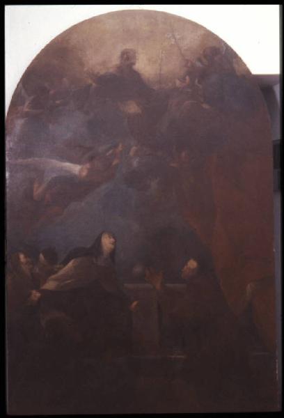 Dipinto - S. Giuseppe in gloria - Francesco Maria Raineri detto Schivenoglia - Mantova - Museo di Palazzo Ducale