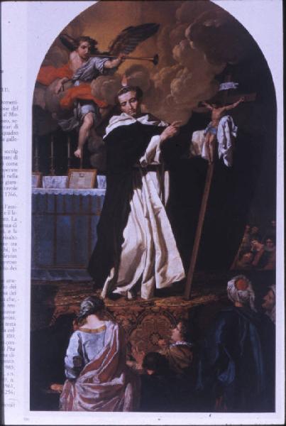 Dipinto - S. Vincenzo Ferreri in atto di predicare - Giuseppe Bottani