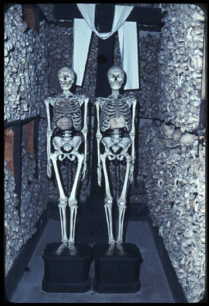 Solferino - Ossario - Due scheletri