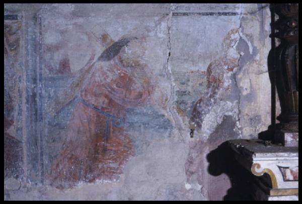 Affresco - Cristo sulla via del calvario - Guidizzolo - Oratorio di S. Lorenzo - Interno